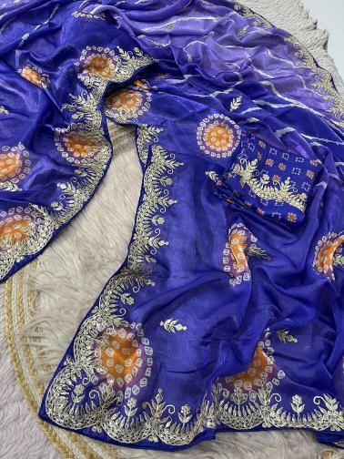 Vinayak lehriya print sadi saree order